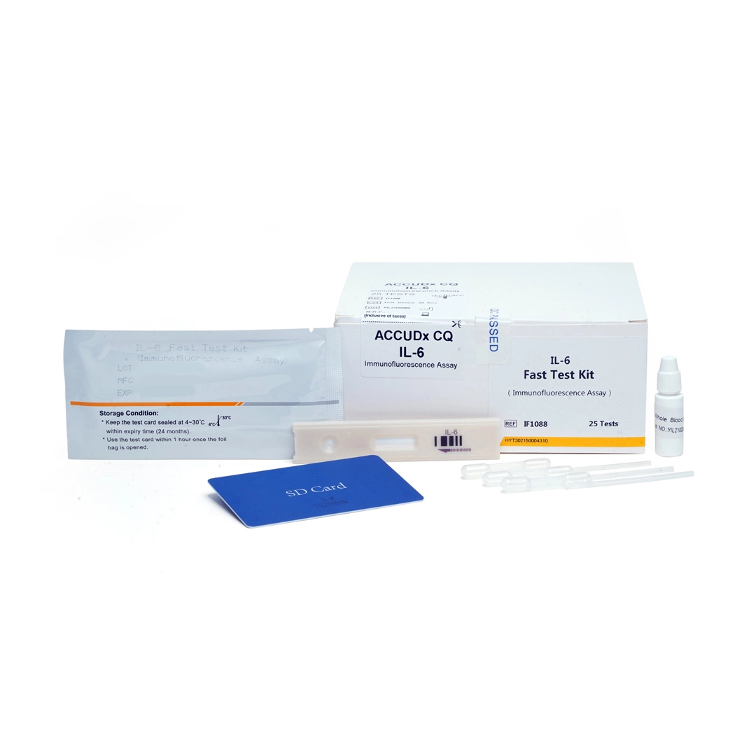 Buy IL-6 Fast Test Kit (25 Test) | Interleukin 6 | Accurex