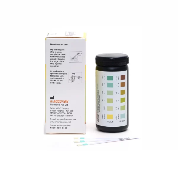 Buy Keto - TestGK (Urine test strips 100) | Glucose & Protein